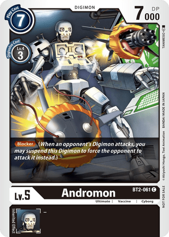 Andromon - BT2-061 - C (Double Diamond Pre-Release)